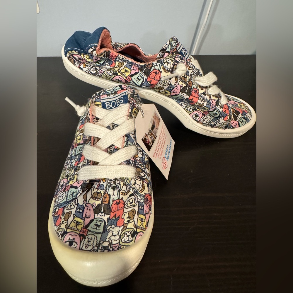 Sketchers BOBS Beach Bingo Washable Slip-on Shoes - Picture 14 of 14
